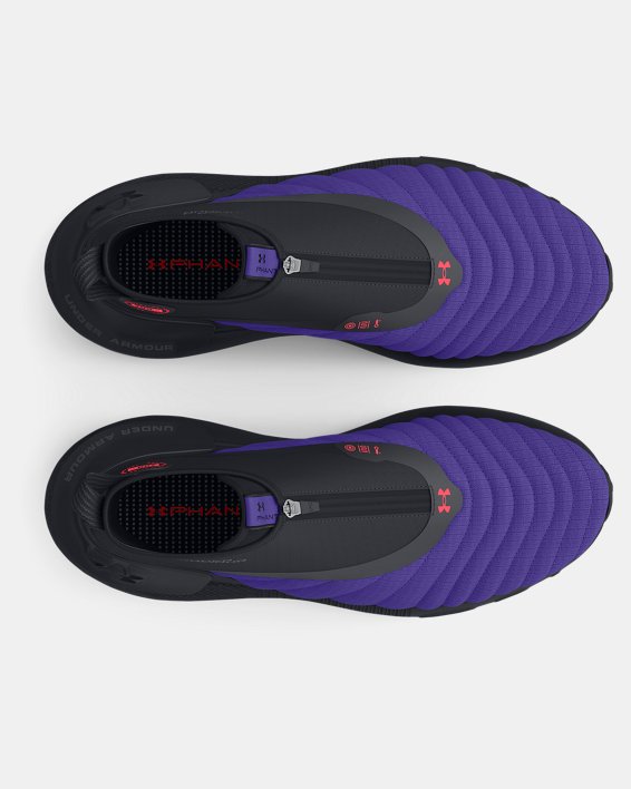 Unisex UA HOVR™ Phantom 3 SE Warm Running Shoes, Purple, pdpMainDesktop image number 2